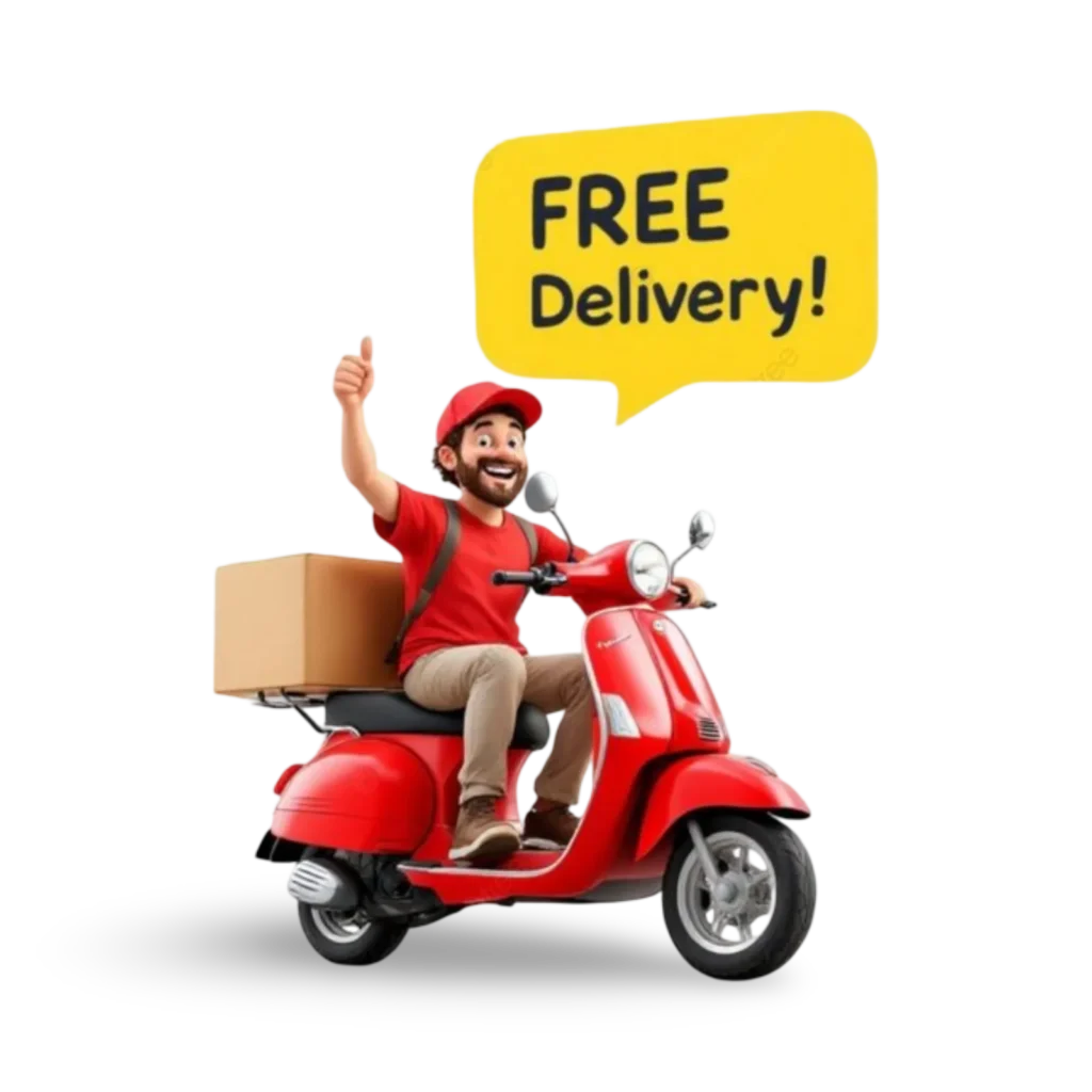 Free Delivery Illustration